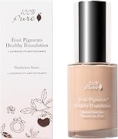 100% Pure Healthy Foundation Liquid Makeup - White Peach (1oz) — image 1