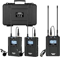 Comica CVM-WM200A Wireless Lavalier Microphone System — image 1