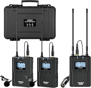 Comica CVM-WM200A Wireless Lavalier Microphone System Review