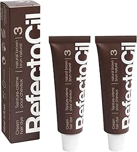 RefectoCil Cream Hair Dye #3 Natural Brown 2-Pack Review