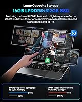 CHUWI FreeBook 2-in-1 Laptop 13.4″, 16GB RAM, 512GB SSD — image 3