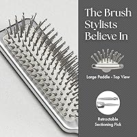 Olivia Garden Ceramic + Ion XL Pro Paddle Brush — image 4