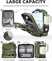 Rolling Tactical Laptop Backpack AU102800BLK — image 2