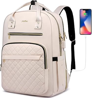 YAMTION 17 Inch Backpack for Women and Teen Girls