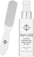 Dermasuri Callus Remover Foot Scrub with Foot Rasp File — image 1
