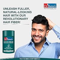 Dr. Batra's Instant Hair Natural Keratin Hair Building Fibre, Dark Brown, 12g — image 5