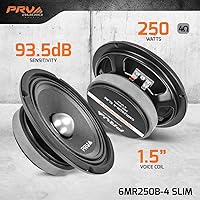 PRV Audio 6MR250B-4 Slim 6.5 Inch Midrange Bullet Speaker — image 3