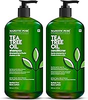 Majestic Pure Tea Tree Shampoo for Men and Women, 16 fl oz (Pack of 2) — image 1