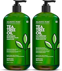 Majestic Pure Tea Tree Shampoo for Men and Women, 16 fl oz (Pack of 2) Review