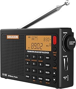 SIHUADON R108 Portable Radio Review