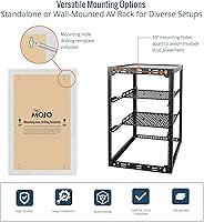 Tecmojo 20U Open Frame Network Rack — image 5