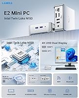 KAMRUI Essenx E2 N150 Mini PC, 16GB RAM, 512GB SSD — image 2