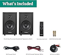 Electrohome McKinley 2.0 Stereo Powered Bookshelf Speakers — image 9