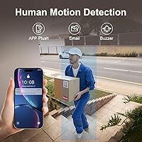 SmartSF Wireless Security Camera System 10CH 5MP NVR with 4 3MP Cameras, 1TB HDD — image 2