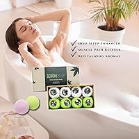 Schone Body Hemp Bath Bombs, Set of 8 - Mint & Lavender Scents — image 4