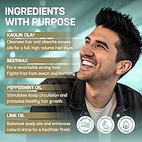 Uplift Provisions Company Styling Compound - Hair Clay Pomade 3 oz — image 7