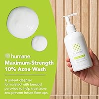 Humane Benzoyl Peroxide Acne Body Wash 10% - 8 Fl Oz — image 2
