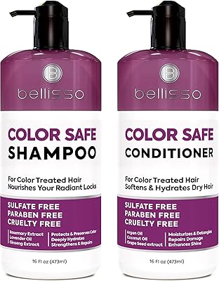 BELLISSO Color Safe Shampoo and Conditioner Set