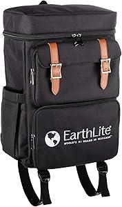 EarthLite LMT Go-Pack – Black Travel Backpack