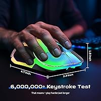 memzuoix 2.4G LED Wireless Mouse — image 8