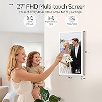 NexFoto 27-inch Touchscreen Digital Photo Frame — image 3