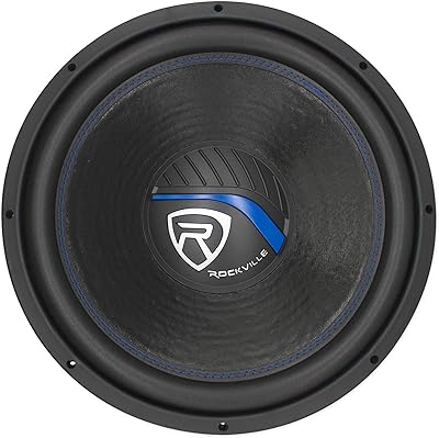 Rockville K5 W15K5S4 15″ 4-Ohm Car Audio Subwoofer