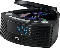 Jensen JCR390 Stereo CD Player with Dual Alarm Clock Radio — image 5