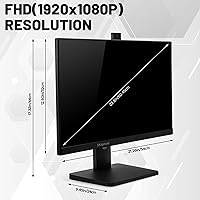 SKitphrati 23.8” Business Webcam Gaming Monitor — image 6