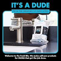 DUDE Wipes Face and Body Wipes 3-Pack, 90 Count — image 9