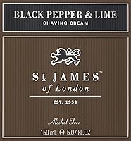 St James of London Black Pepper & Lime Cream Tub 150ml — image 2