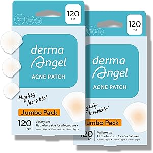 DERMA ANGEL Invisible Pimple Patches - 240 Count Review