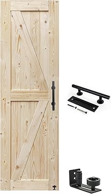 S&Z TOPHAND 26x84in Unfinished Barn Door