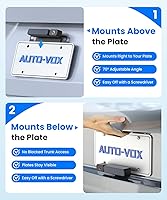 AUTO-VOX Solar Wireless Backup Camera with 5″ Monitor — image 3