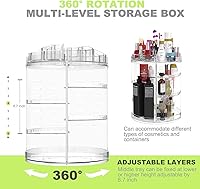 Boxalls 8-Layer Rotating Makeup Organizer — image 2