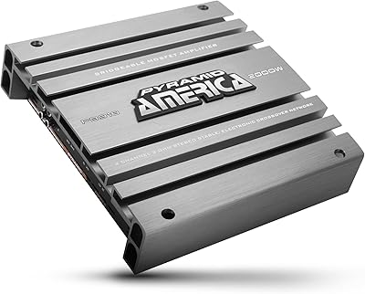 Pyramid PB918 2-Channel Car Stereo Amplifier - 2000W