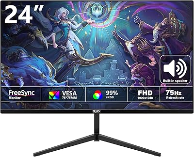 DJiEX Z24B12 24-inch Gaming Monitor
