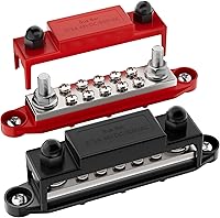 RVBOATPAT 12V 275A Bus Bar Power Distribution Block — image 1