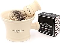 Edwin Jagger RN47 Traditional Porcelain Shaving Bowl with Handle – Ivory — image 3