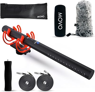 Movo X3-II Shotgun Microphone