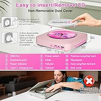 Gueray G-Y-01 Portable CD Player Bluetooth — image 7