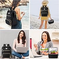 ETRONIK Lunch Backpack for Women, 17.3-Inch Laptop Backpack with USB Port — image 6