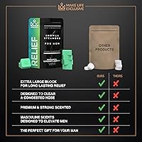 MAKE LIFE EXCLUSIVE Shower Steamers for Men - Eucalyptus Peppermint Menthol, 12 Pack — image 2