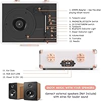 RetroAudio Vintage Suitcase Turntable — image 7
