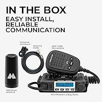 Midland MXT115VP3 GMRS MicroMobile Two-Way Radio — image 6