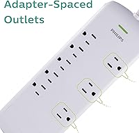 Philips 8-Outlet Power Strip Surge Protector SPP3086WB/37 — image 6