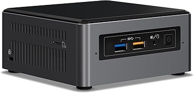Intel NUC 7 Enthusiast Mini PC Core i7-7567U 8GB DDR4 2TB HDD 32GB Optane