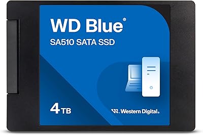 Western Digital 4TB WD Blue SA510 SATA SSD