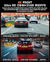 TUIFAC GT820 4K Dash Cam — image 3