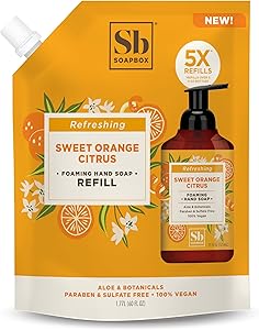 Soapbox Foaming Hand Soap Refill, Sweet Orange Citrus, 64oz Review