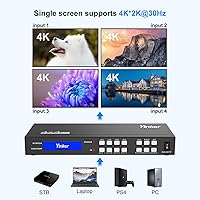 Yinker 4K HDMI Matrix Switch 4x4 — image 3
